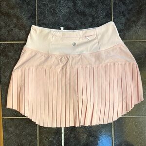Baleaf Pink Pleated Tennis Skirt